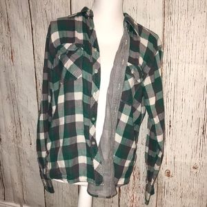 Carbon plaid shirt